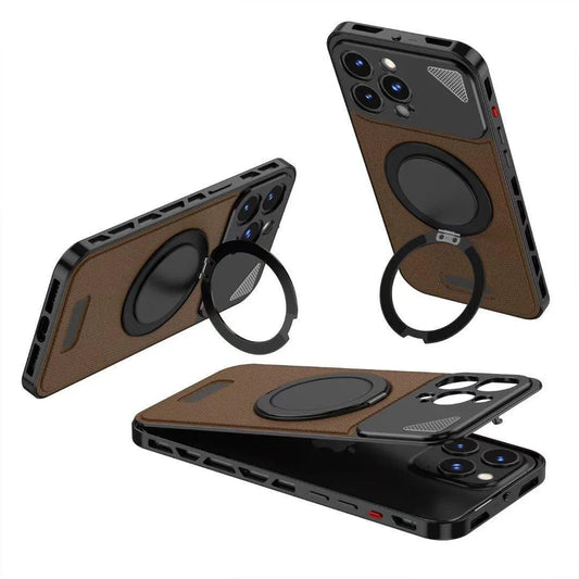 Resolute Leather Ring Holder Case