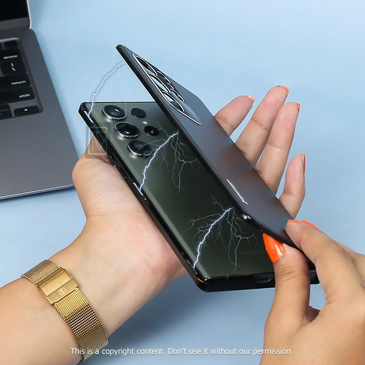 Luxury Magnetic Metal Frame Case